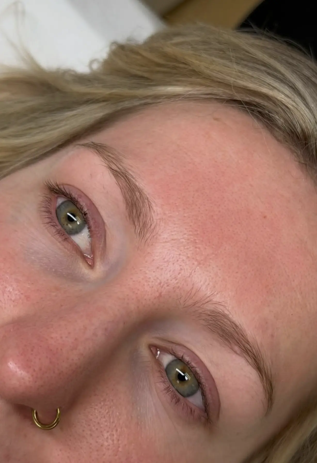brow wax and tint