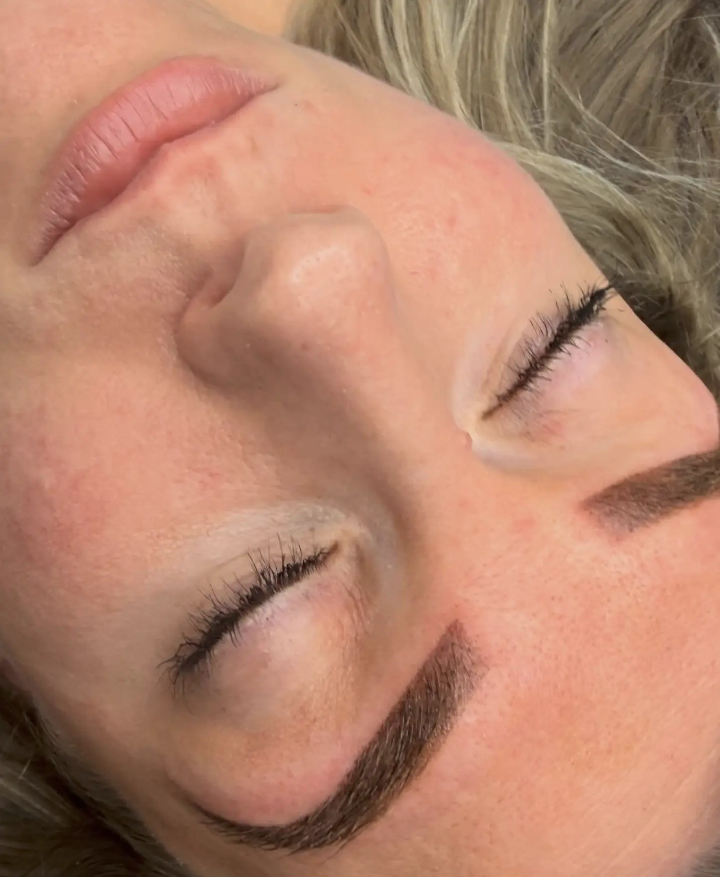 eyebrow temporary tattoo