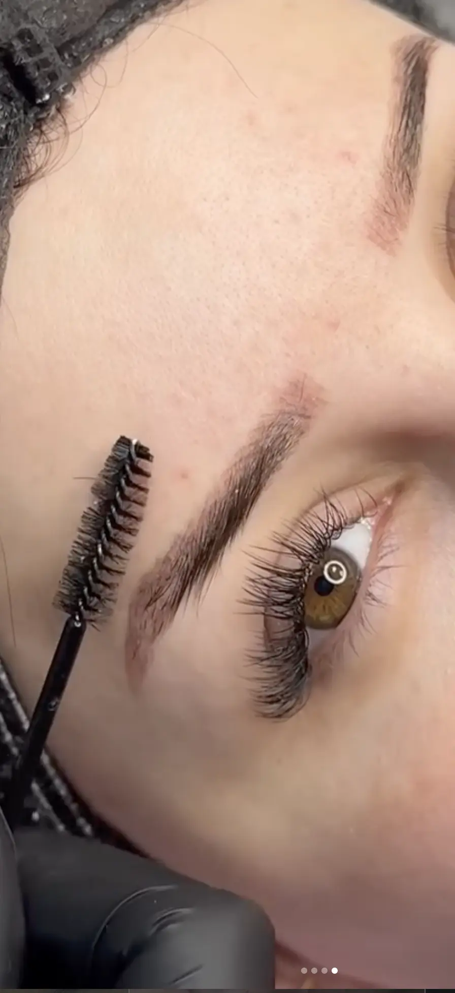 temporary eyebrow tattoo
